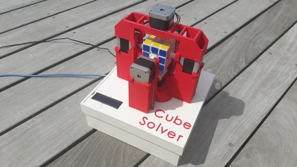 Free 3D file Cube Solver 🤖・3D printable object to download・Cults